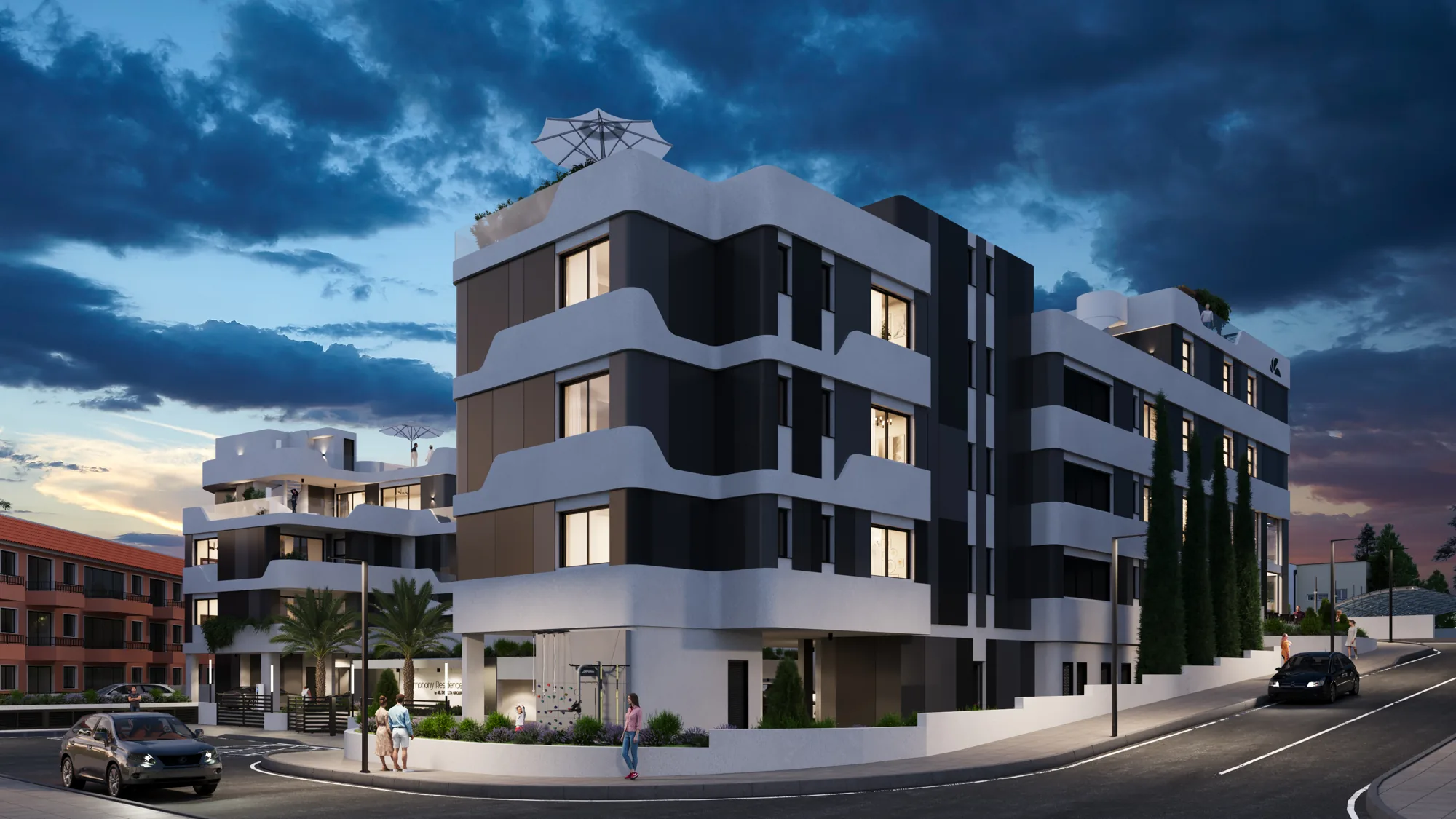 Shops in a new residential complex in Agios Athanasios - 4