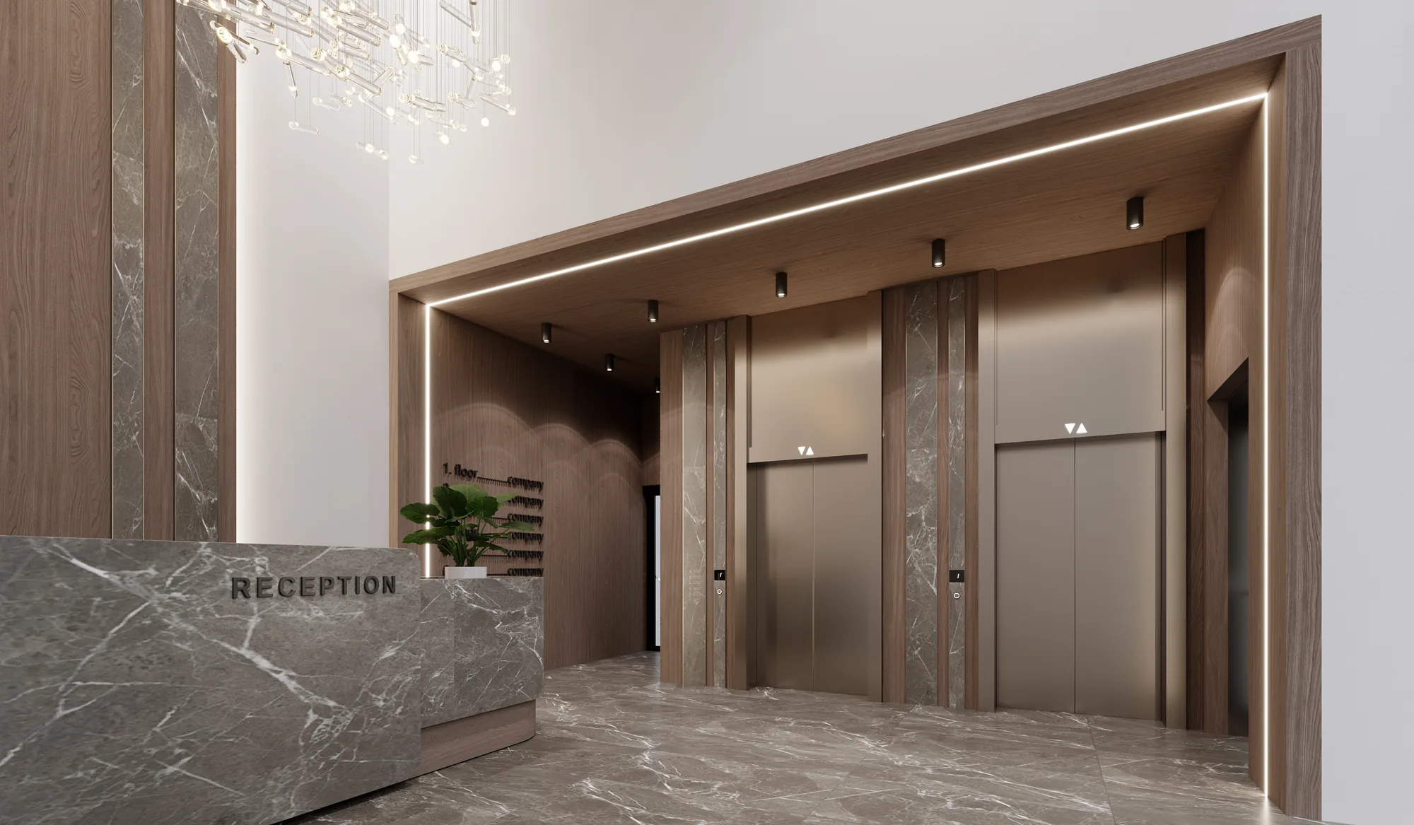 Офисный этаж 300 м² в новом деловом здании - 16