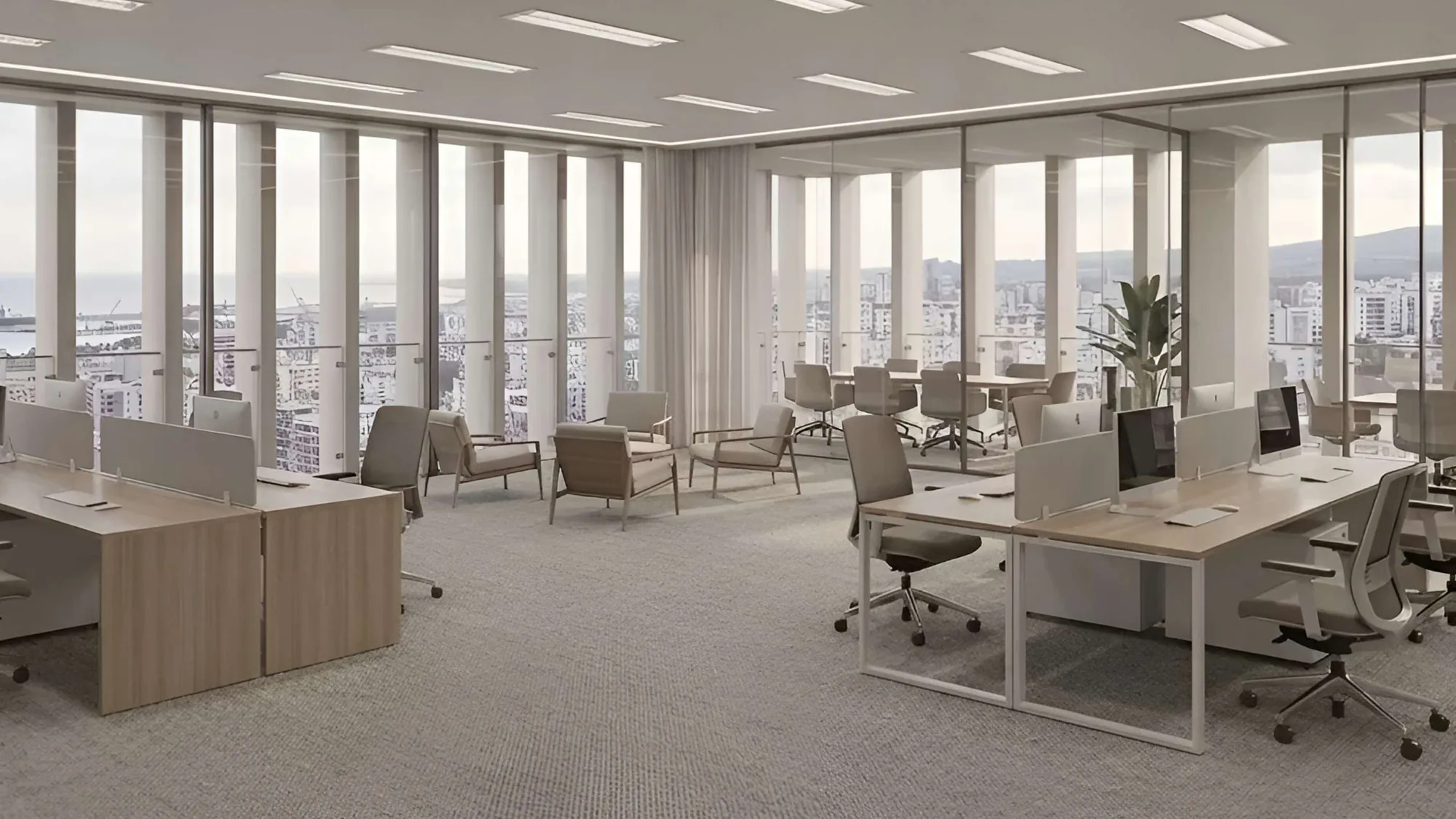 Offices in a new Class A business centre by Pentadromos - 7