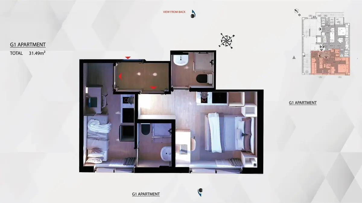 Apartment 32 m² in Athens - 4