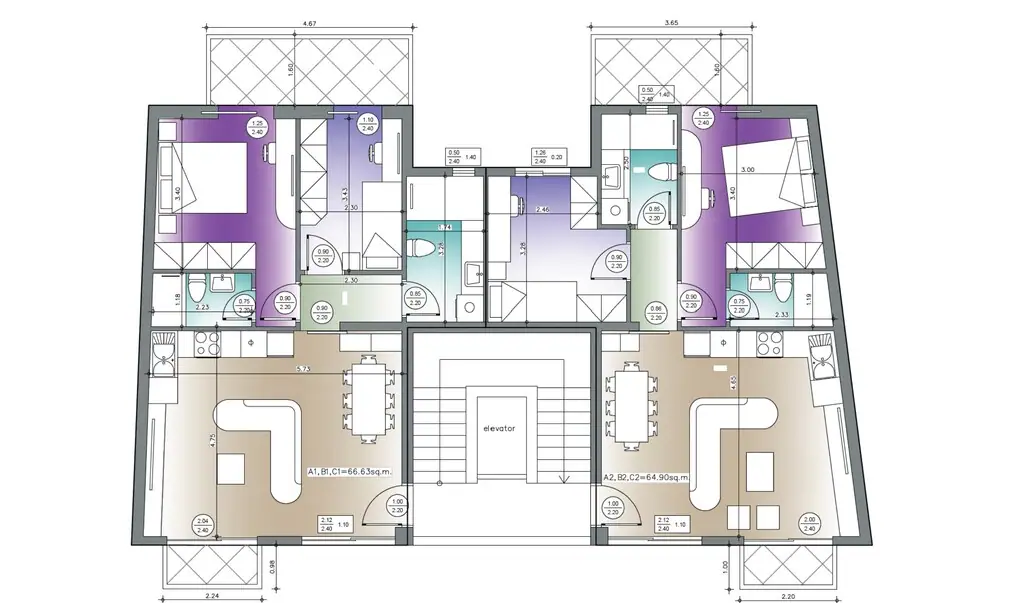 Apartment 47 m² in Attica - 10