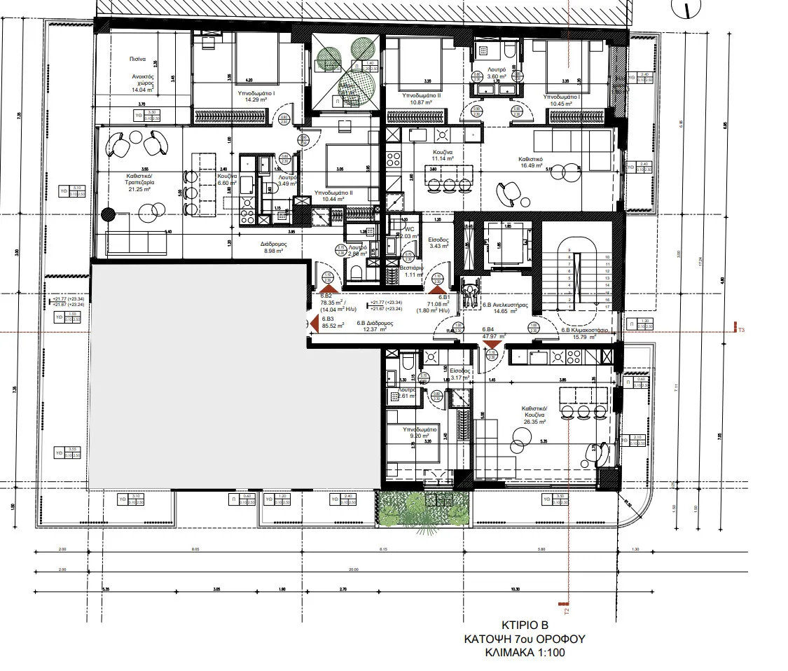 Квартира 107 м² в Салониках - 4