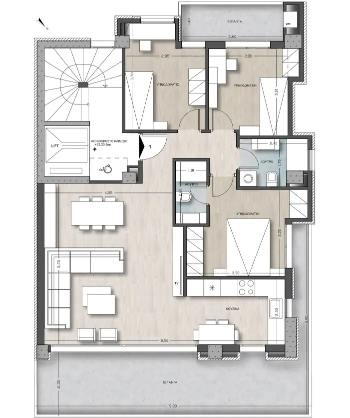 Apartment 118 m² in Thessaloniki - 10