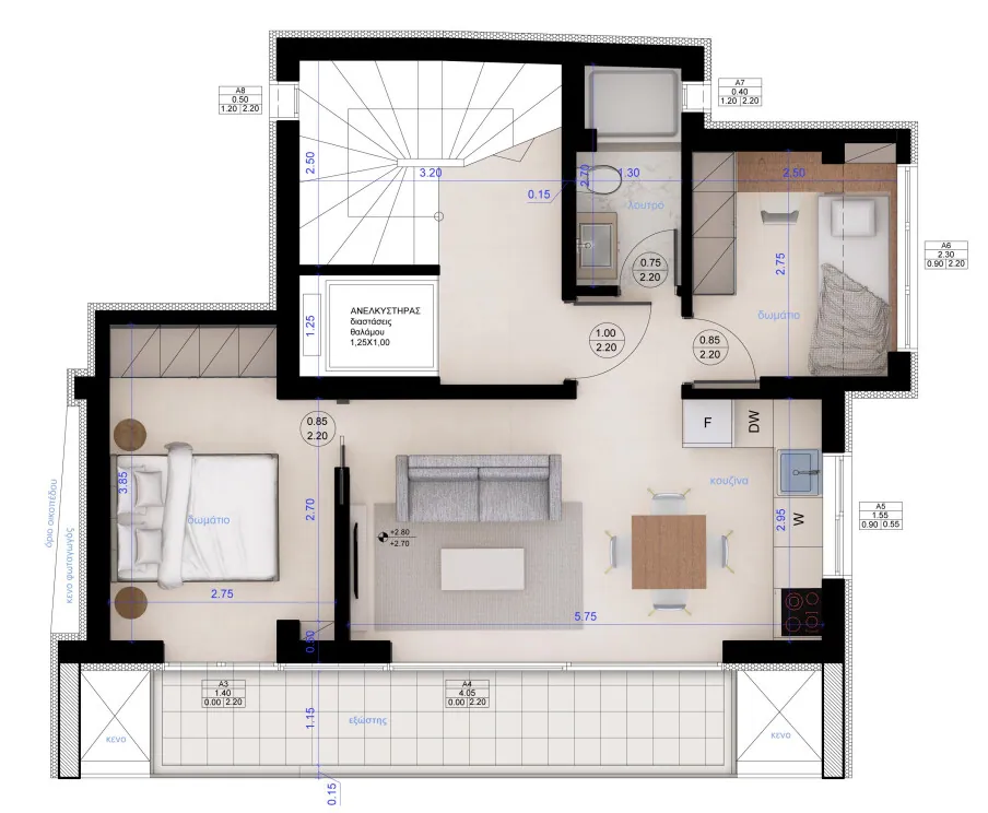 Apartment 69 m² in Thessaloniki - 4
