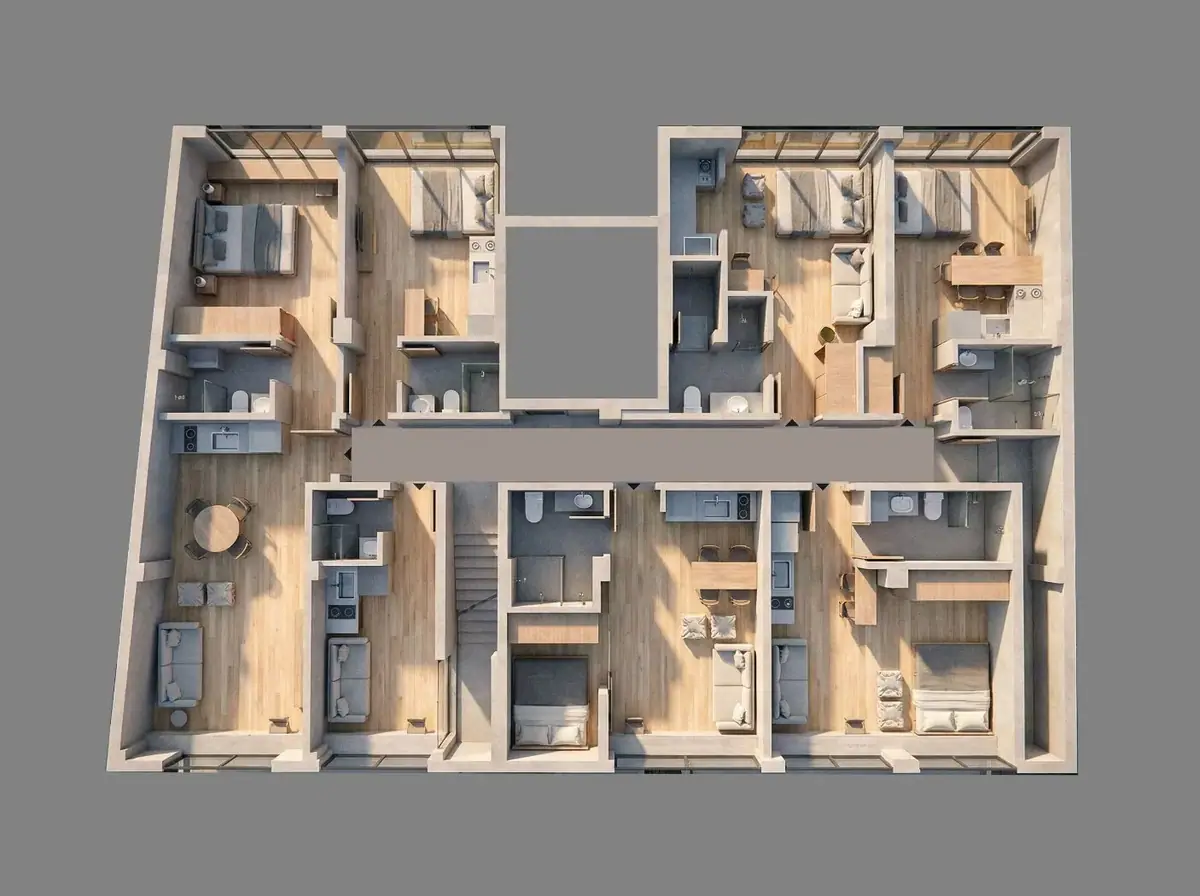 Квартира 200 м² в Салониках