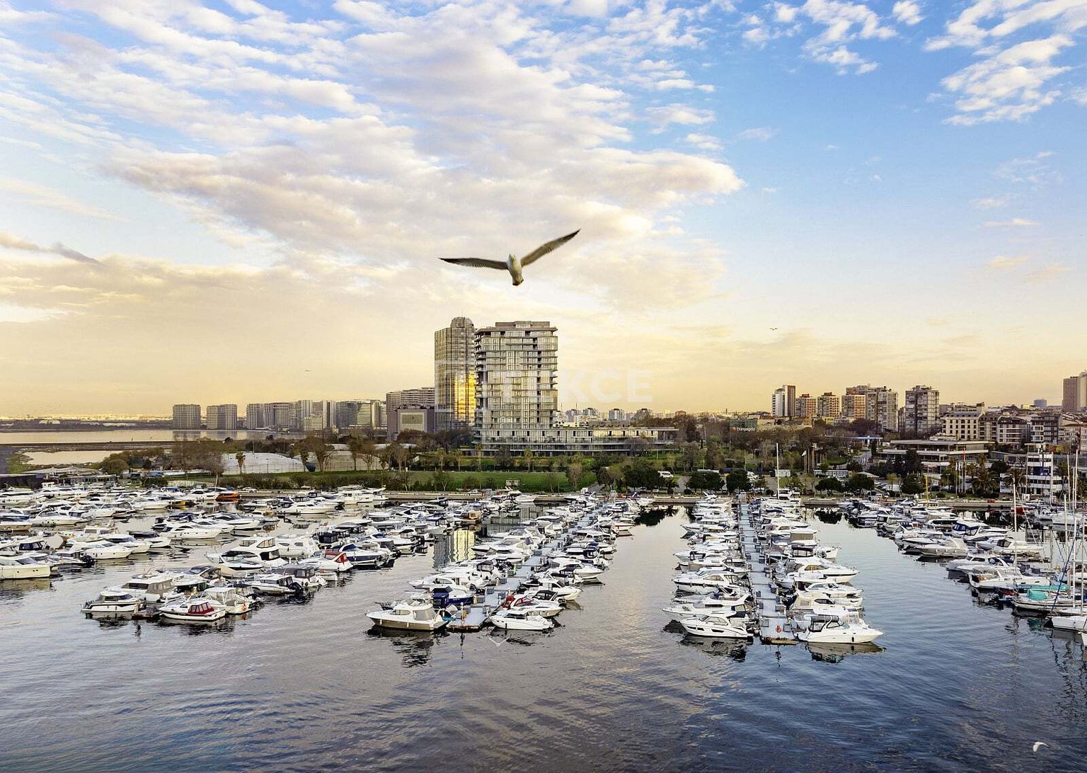 Apartments overlooking the marina in Bakırköy - 5