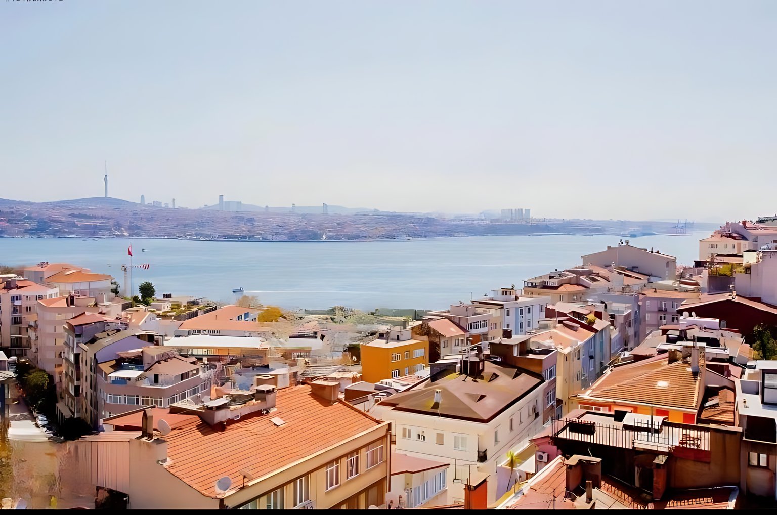 Apartment with a Bosphorus panorama in Cihangir - 3