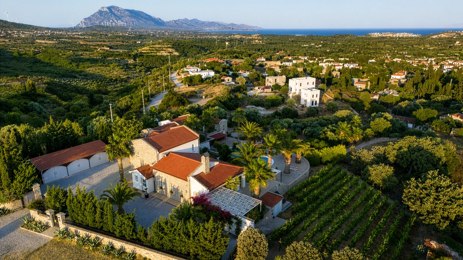 Vineyard estate in Datça - 2