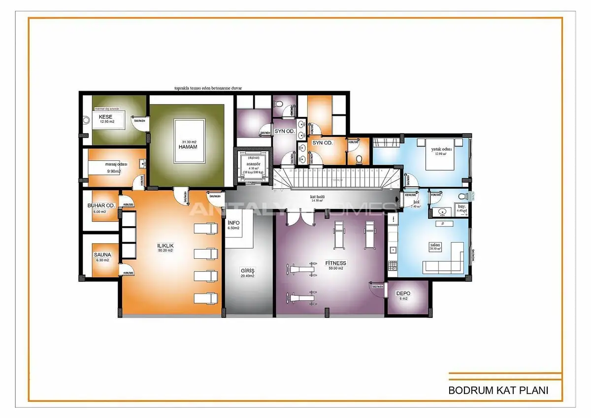 Apartment 90 m² in Alanya - 4