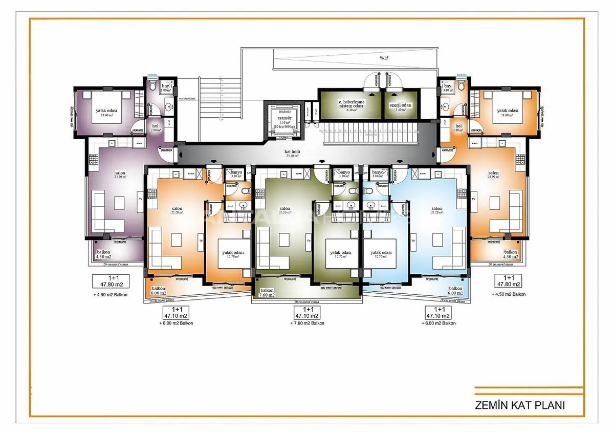 Apartment 90 m² in Alanya - 5