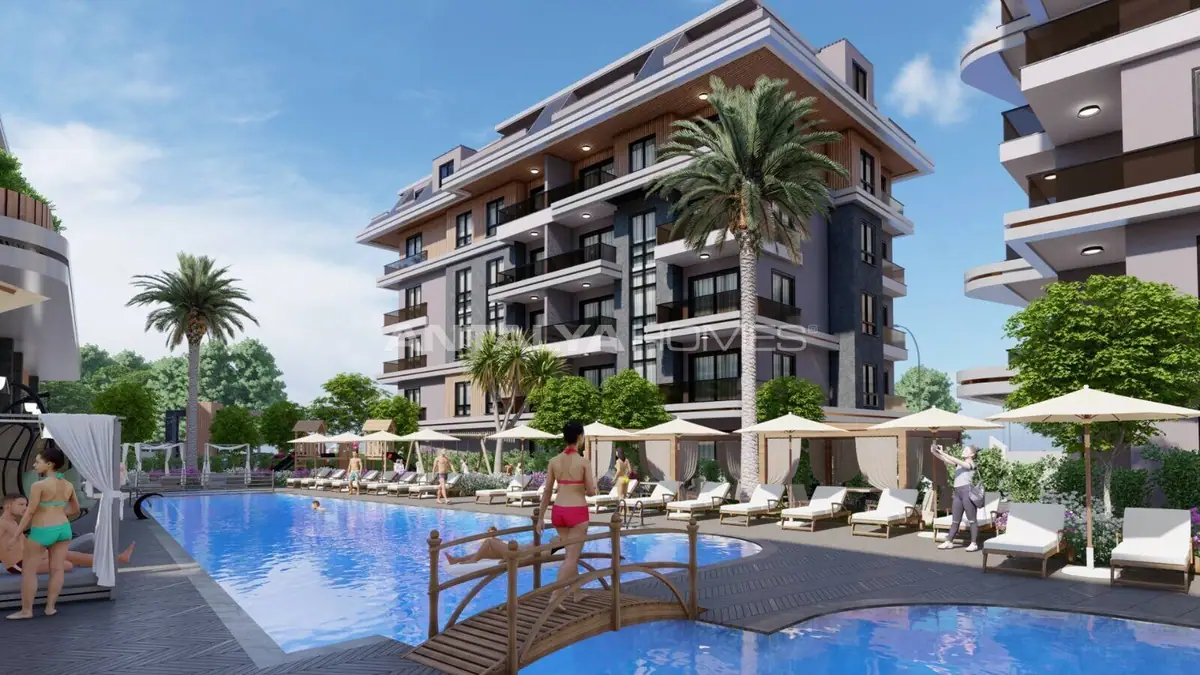 Apartment 49 m² in Alanya