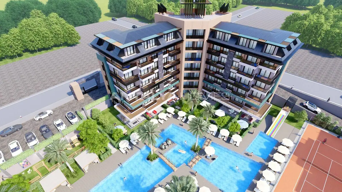 Apartment 58 m² in Alanya