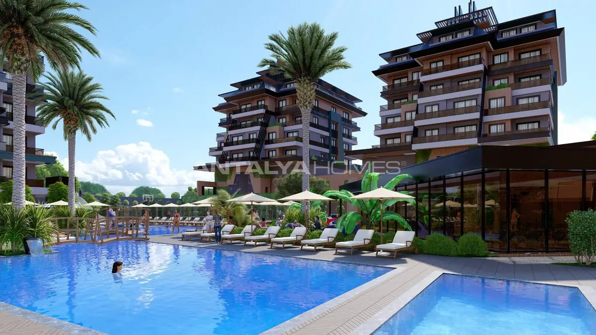 Apartment 58 m² in Alanya - 2