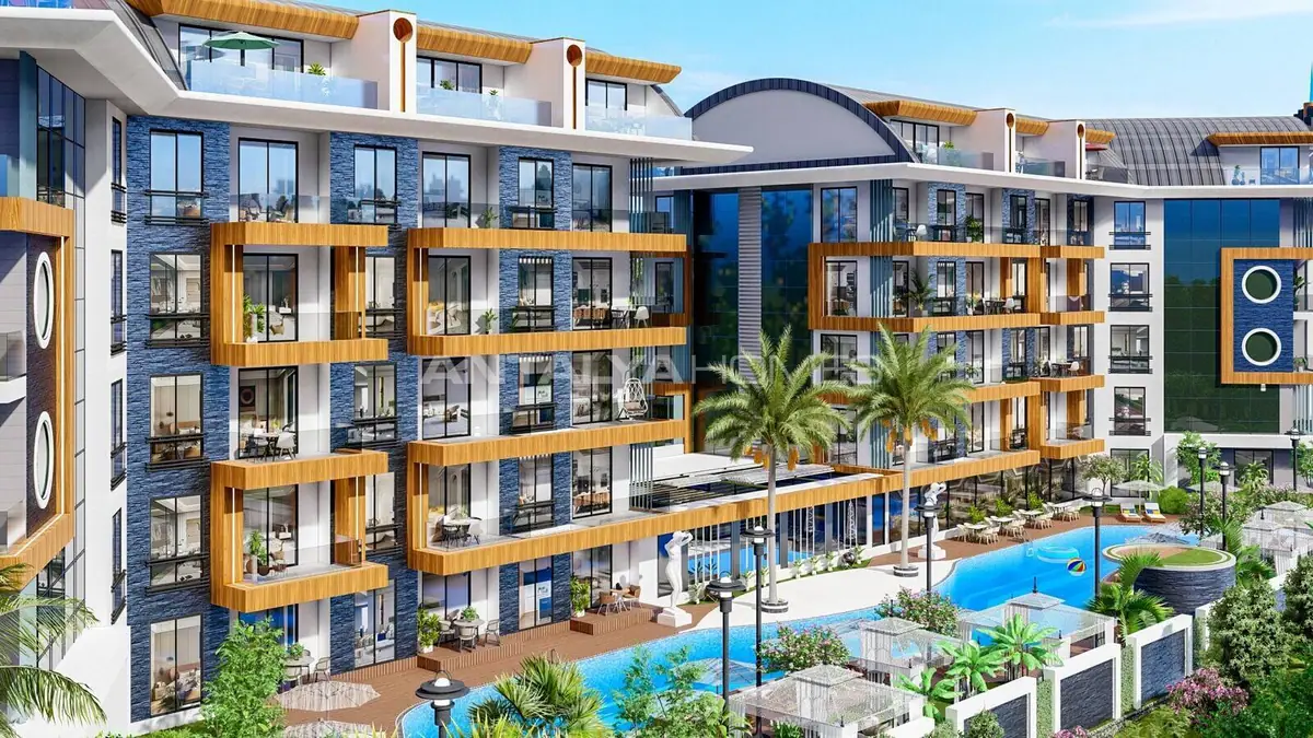 Apartment 55 m² in Alanya