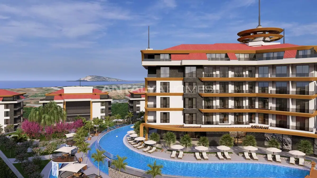 Apartment 61 m² in Alanya