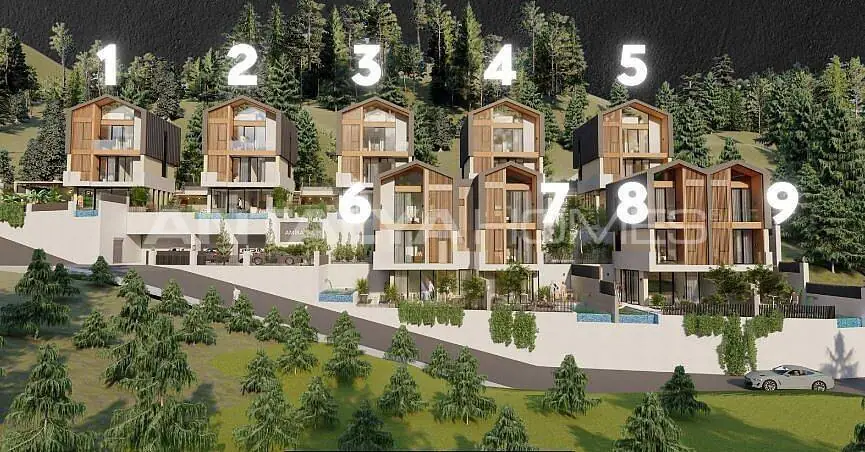 Villa 112 m² in Alanya - 2