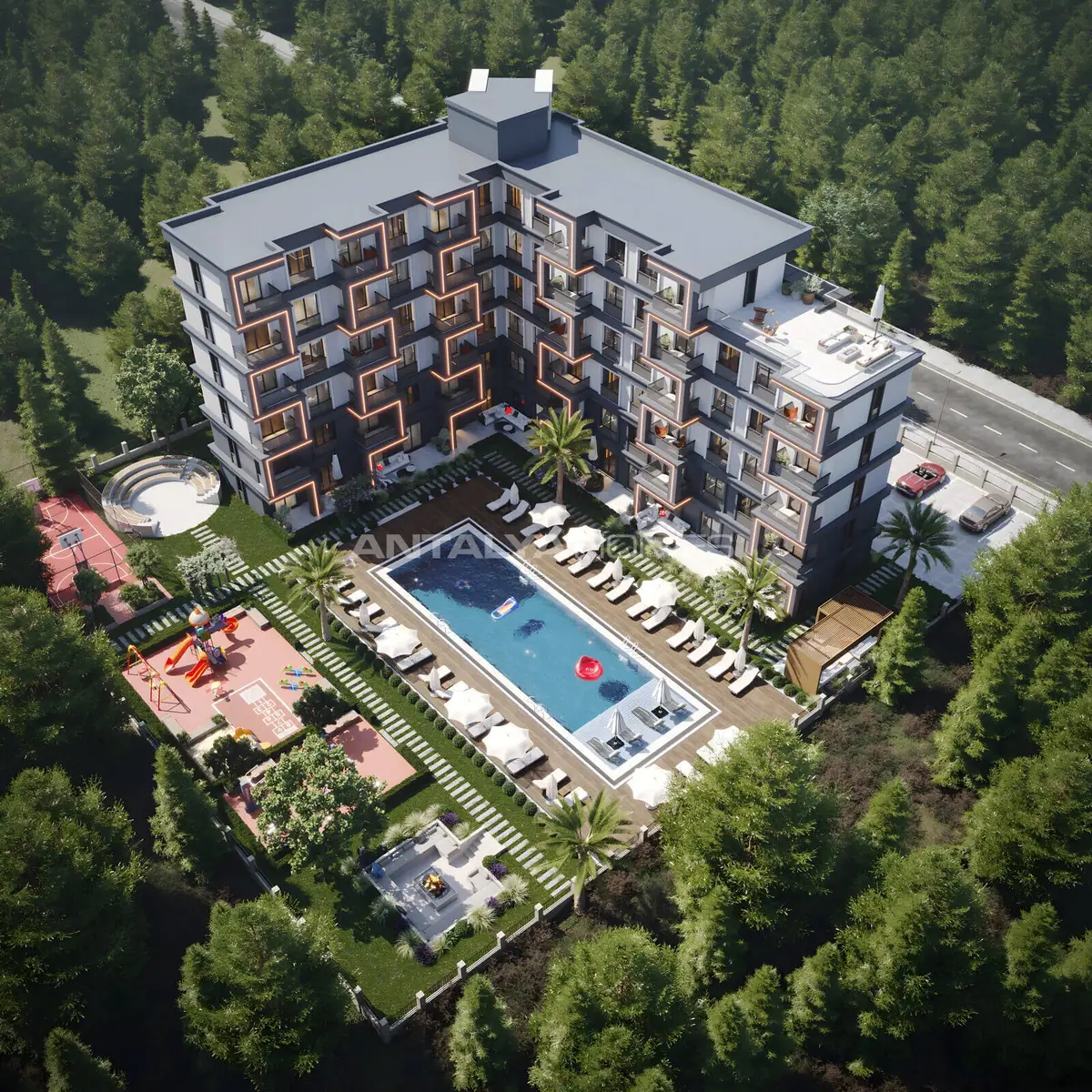 Apartment 58 m² in Antalya
