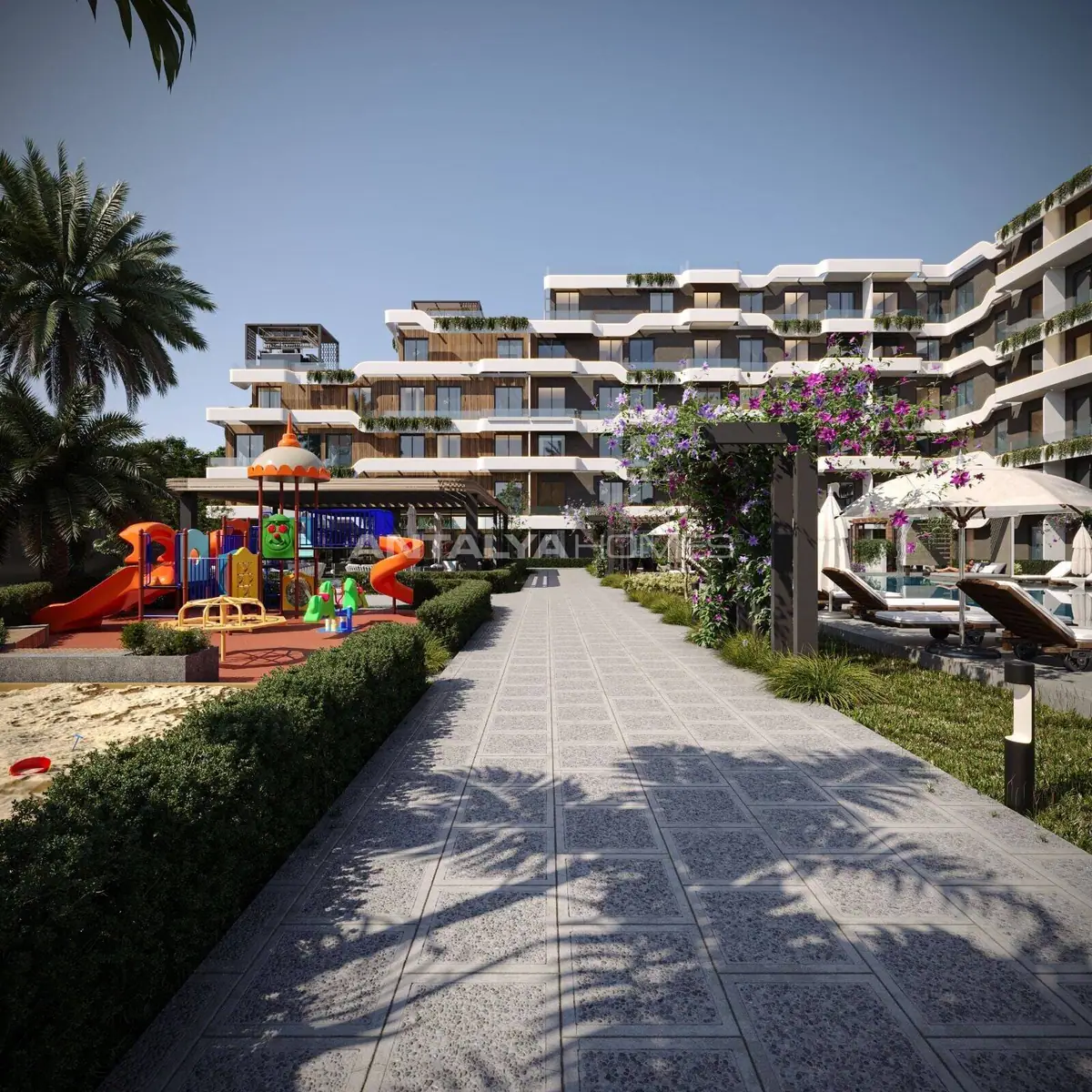 Apartment 56 m² in Antalya