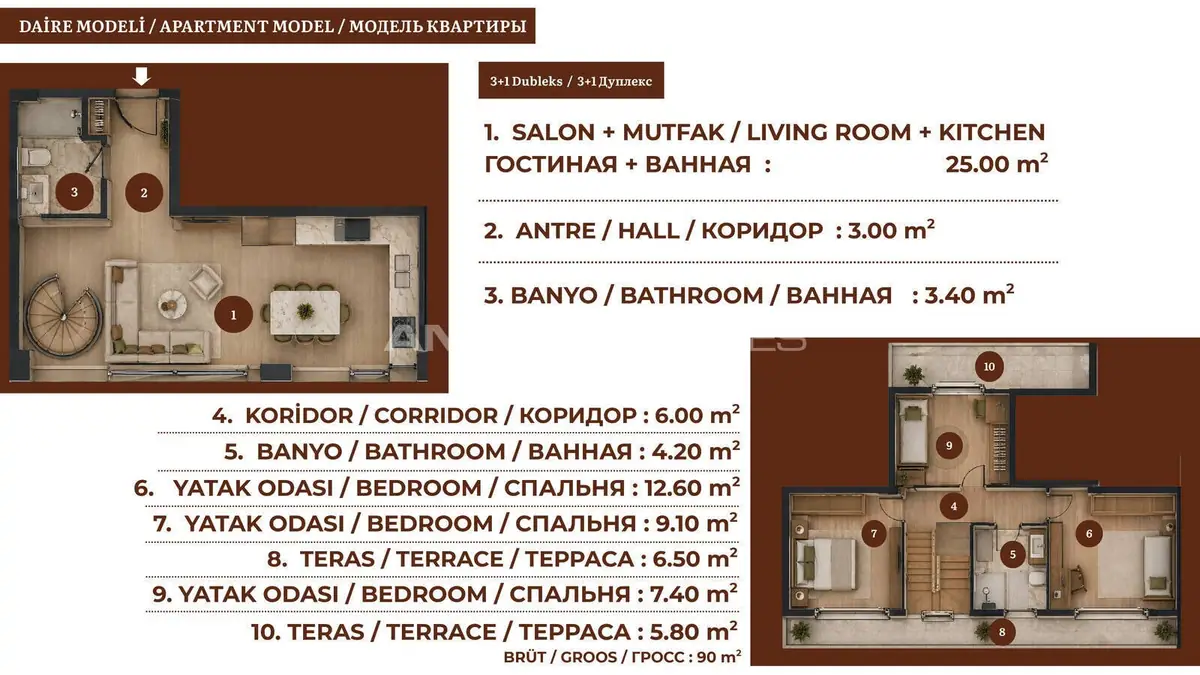 Villa 41 m² in Antalya - 10