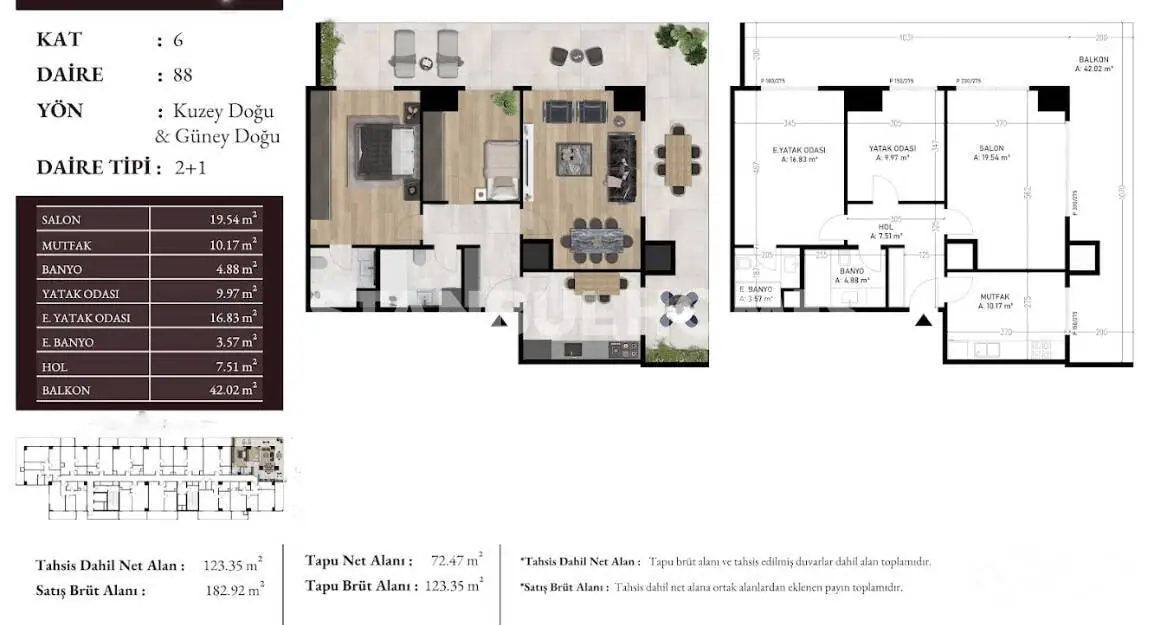 Apartment 79 m² in Istanbul - 6