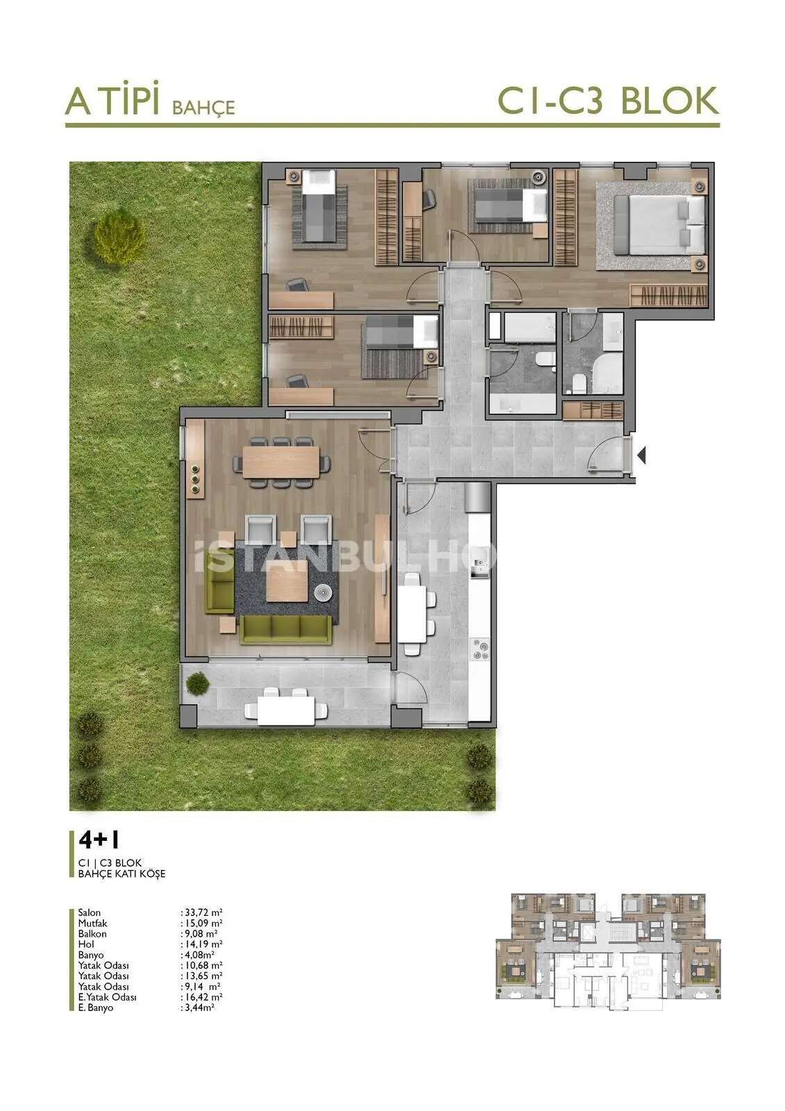 Квартира 165 м² в Стамбуле - 10