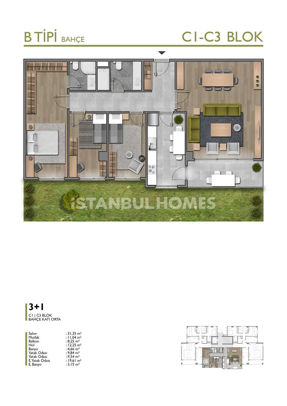 Квартира 165 м² в Стамбуле - 8