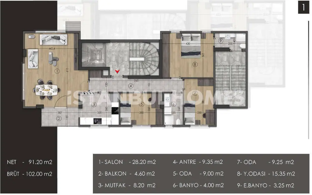 Apartment in Istanbul - 9