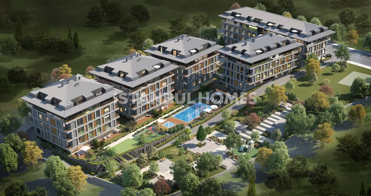 Квартира 90 м² в Стамбуле