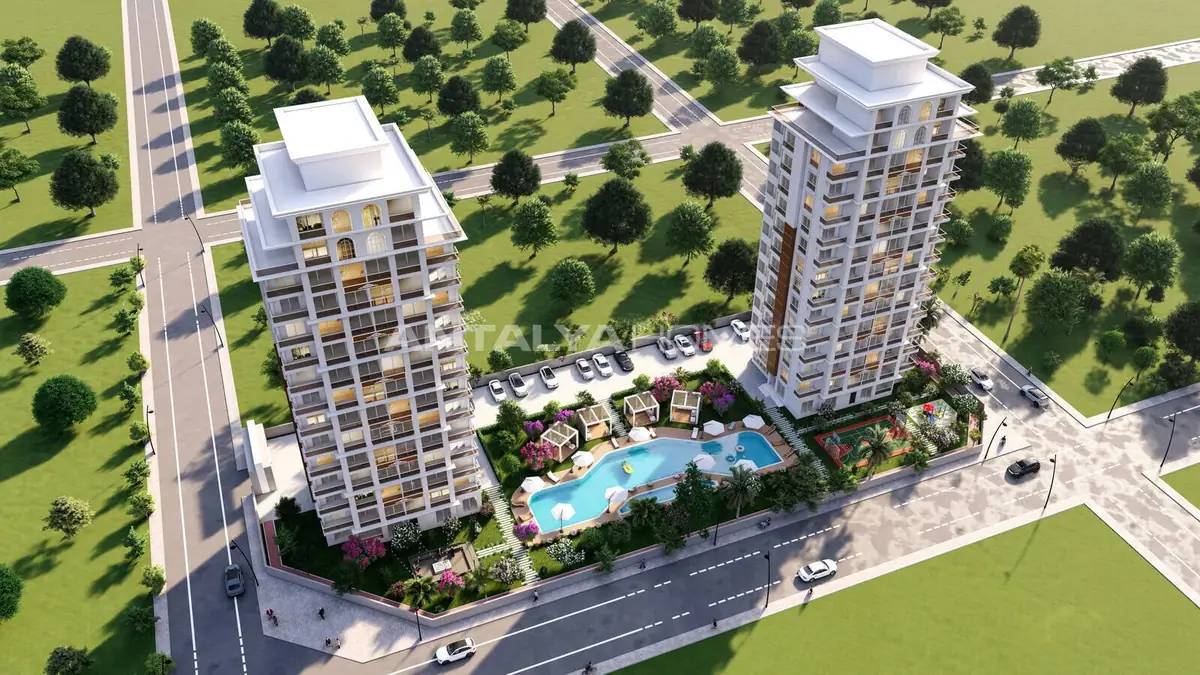 Apartment 60 m² in Mersin