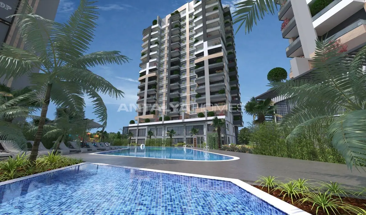 Apartment 60 m² in Mersin