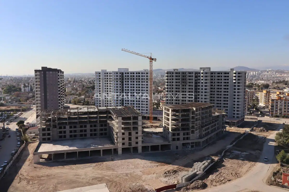 Apartment 70 m² in Mersin